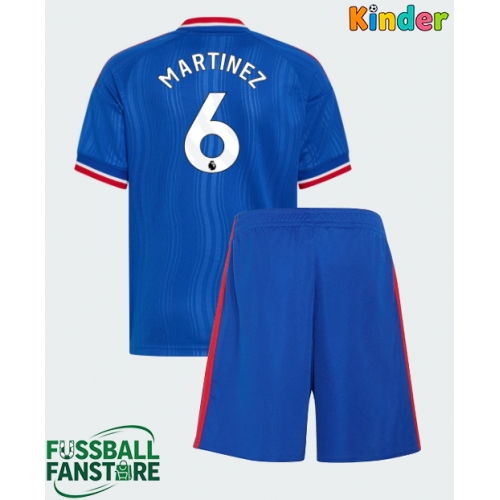 Manchester United Lisandro Martinez #6 Replik Auswärtstrikot Kinder 2026-27 Kurzarm (+ Kurze Hosen)